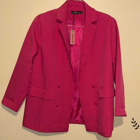 Brand new tailored oversized long line blazer, size US 4 - Picture 2 of 5